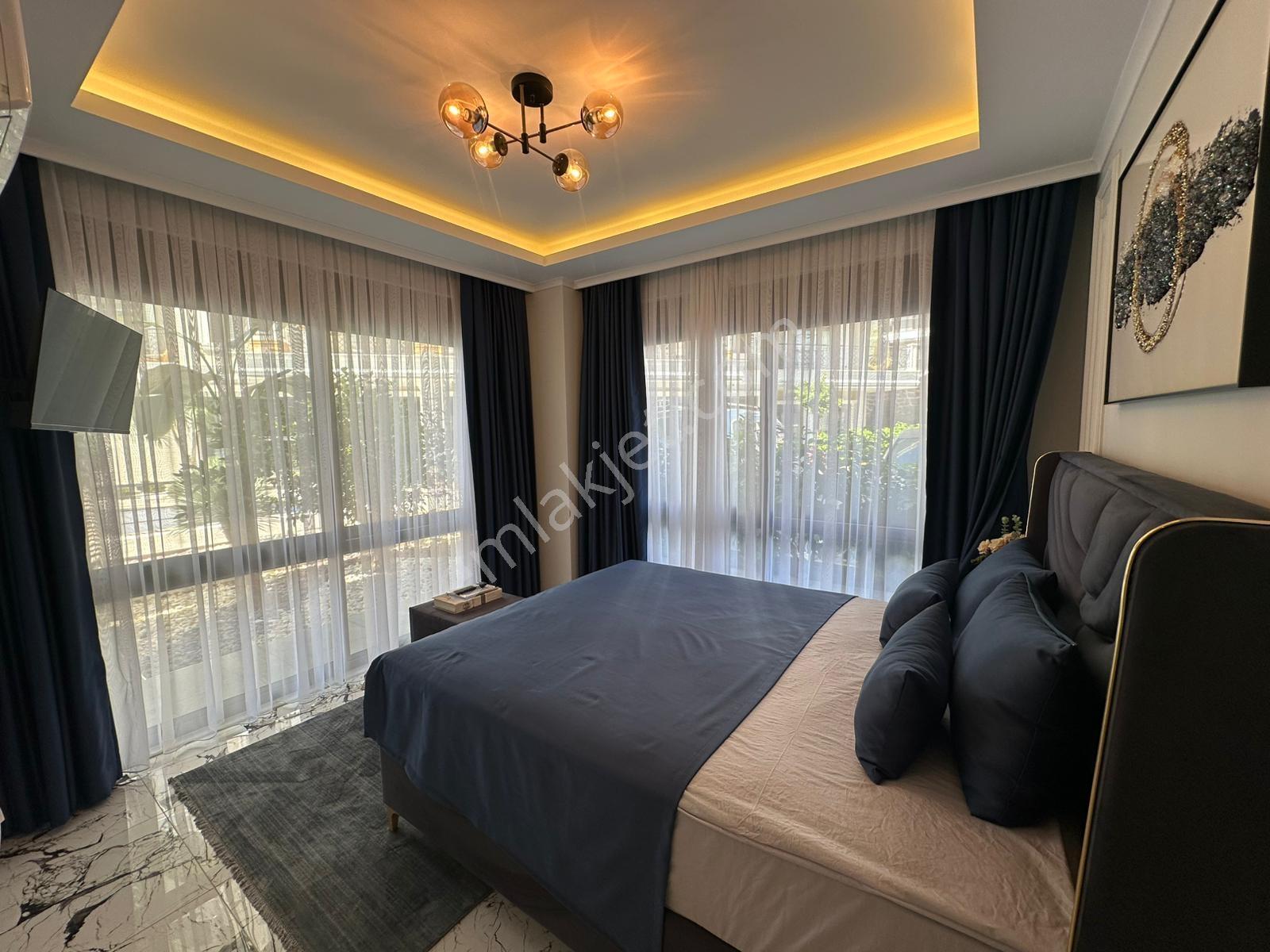 Özel Bahçeli 2+1 Sıfır Eşyalı Daire Alanya Nova Garden Sitesi - Görsel 15
