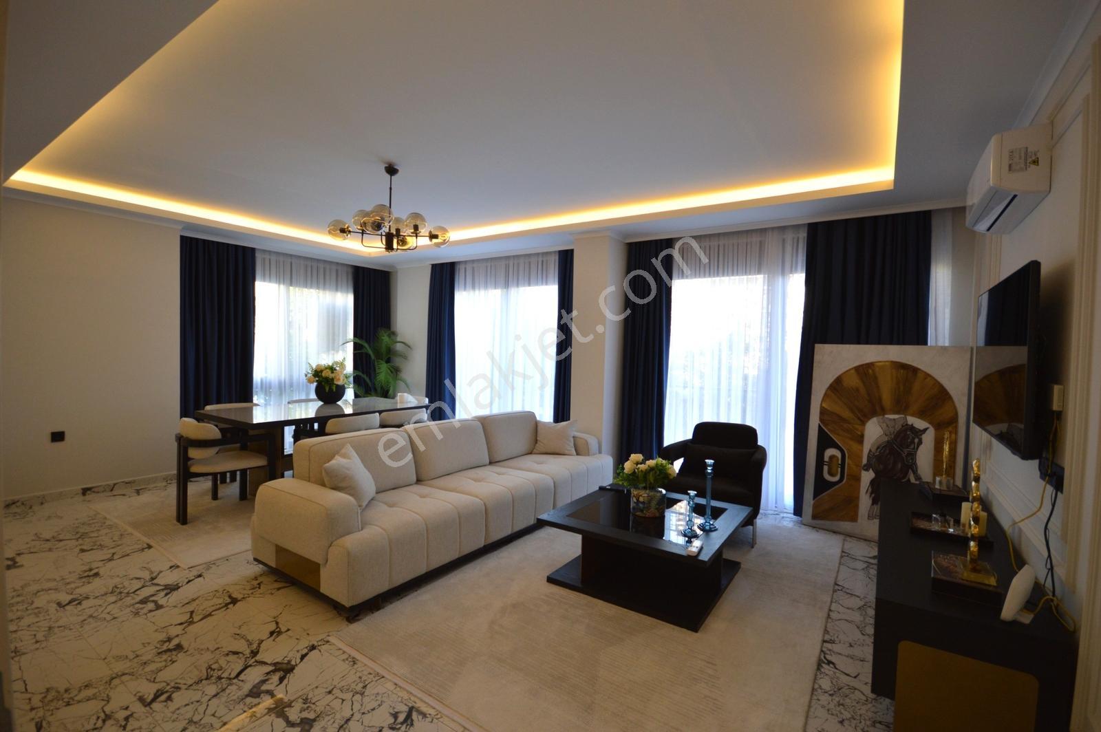 Özel Bahçeli 2+1 Sıfır Eşyalı Daire Alanya Nova Garden Sitesi - Görsel 12