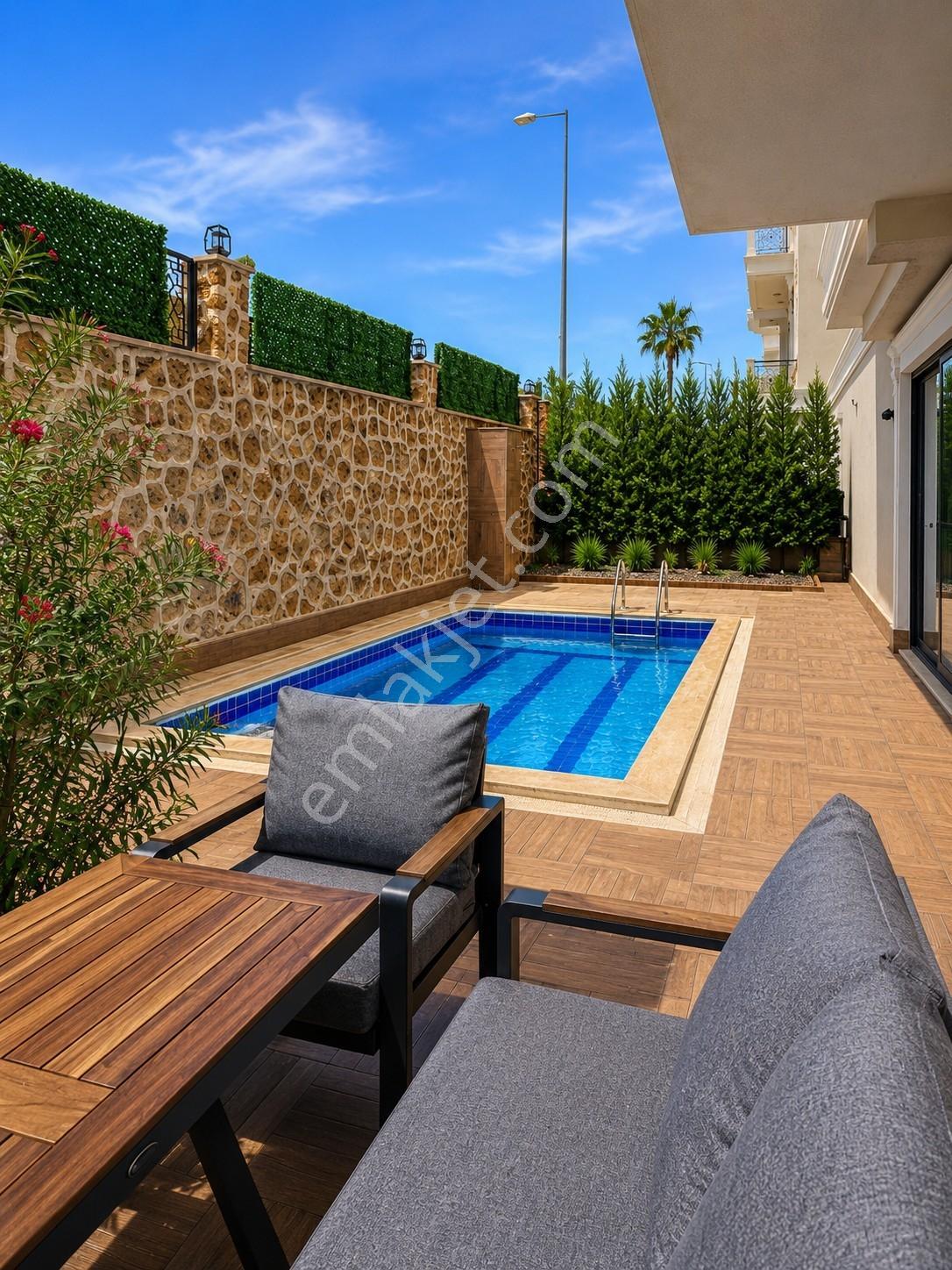Özel Bahçeli 2+1 Sıfır Eşyalı Daire Alanya Nova Garden Sitesi - Görsel 18