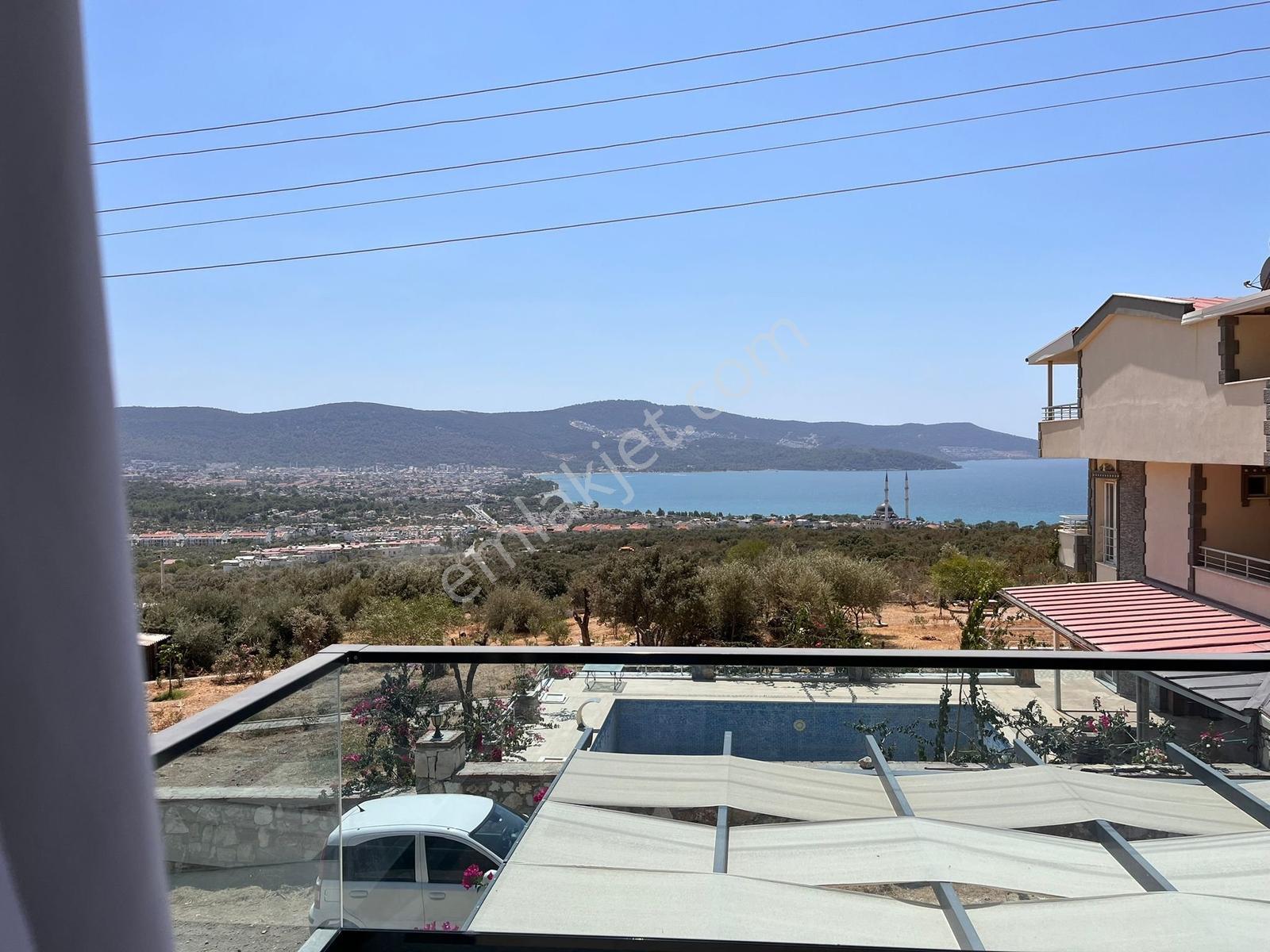 Akbük'de Full Deniz Manzaralı Müstakil Villa - Görsel 18