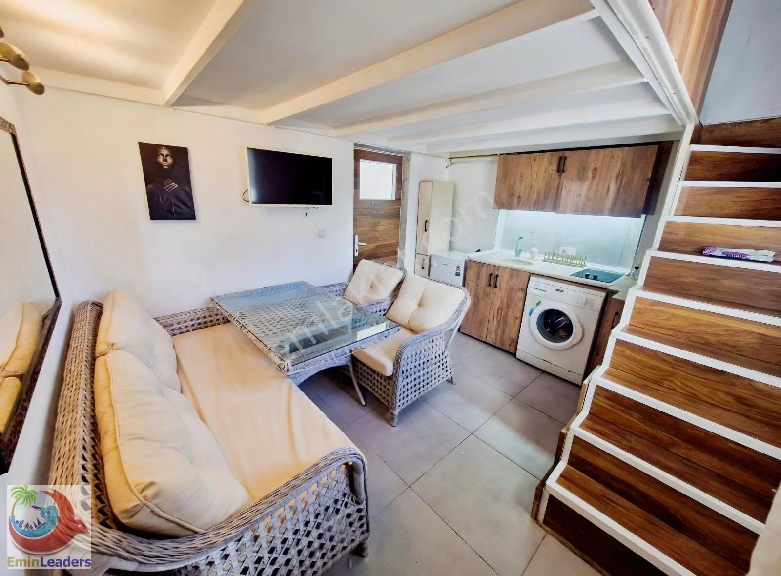 Konyaaltı Liman Residence 1+1 Havuzlu Eşyalı Balkonlu - Görsel 20