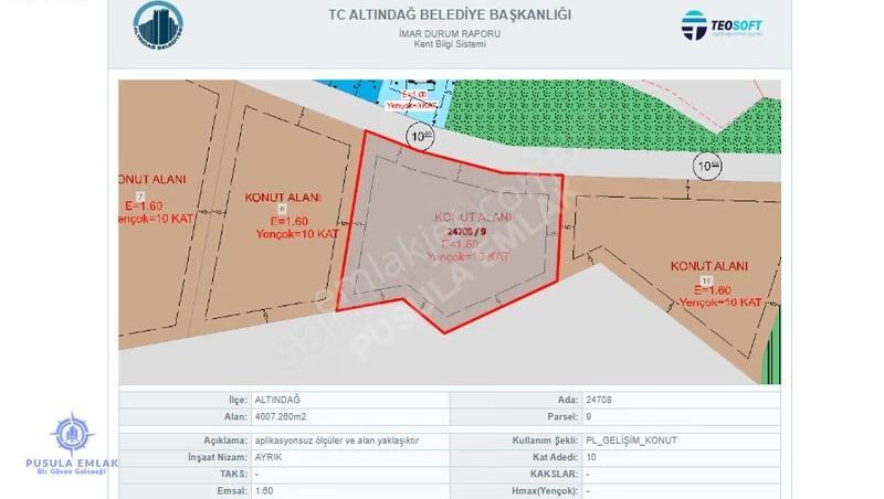 Pusula'dan Solfasol'da Çok Katlı Konut İmarlı Hisseli 190 M²arsa - Görsel 4