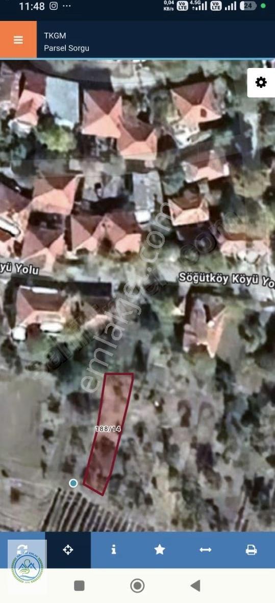 Köy Yerleşim Alanı İçinde Satılık Tarla Çardak Söğütözü - Görsel 15