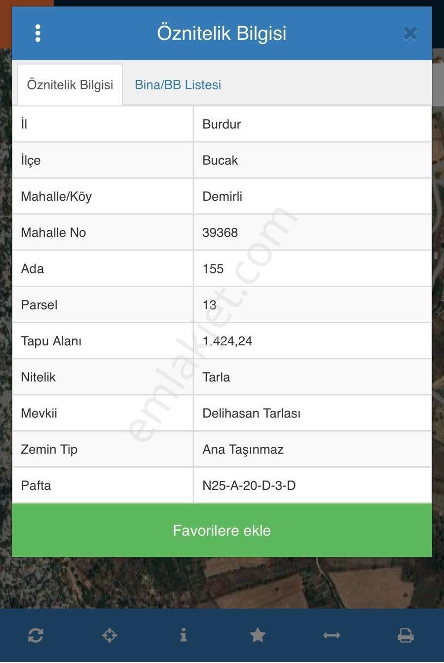 Bucak Kayıda Konut İmarlı, Suyu Bağlı, Köşebaşı Hazır Bahçe - Görsel 3