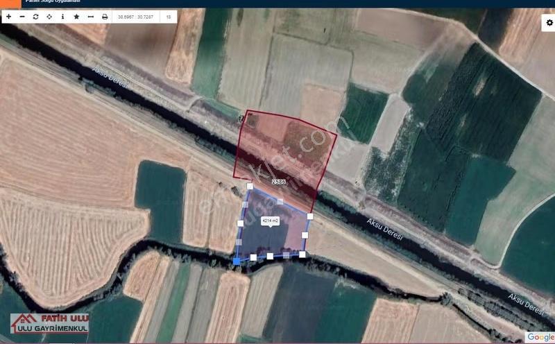 Afyon Sülümenli'de Satılık Yol Cepheli Tarla - 7.000 M² Fırsat - Görsel 4