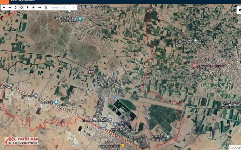 Afyon Sülümenli'de Satılık Yol Cepheli Tarla - 7.000 M² Fırsat - Görsel 2