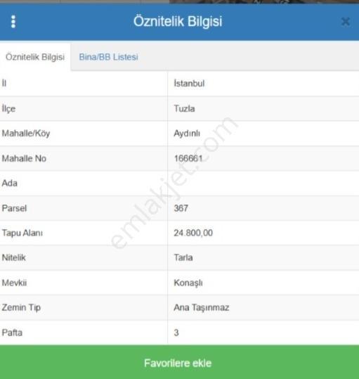 Chn Group'tan Aydınlı Konaşlı Satılık Arsa