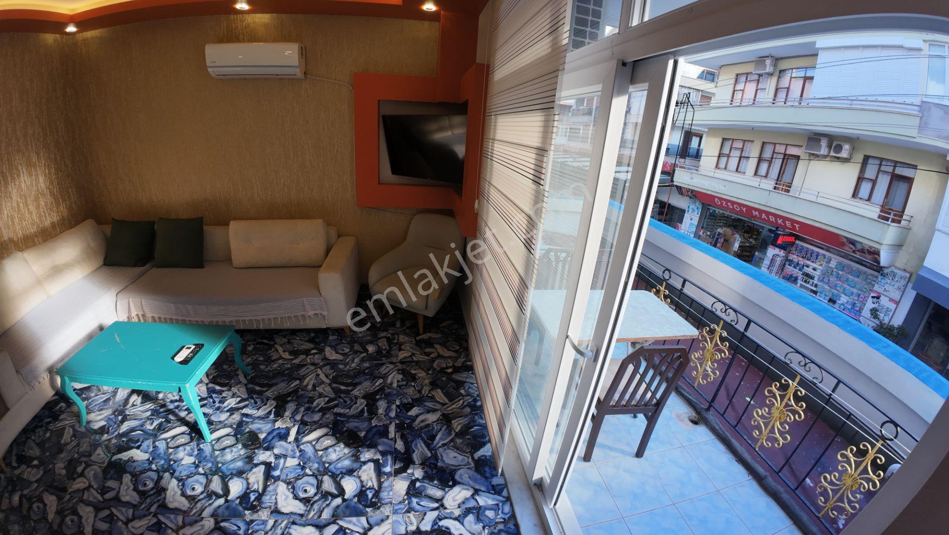 Şooook Olay Alanya Merkezde Cleopatra Sahilde Deniz'e Sadece 150 Mt Mesafe Krallara Özel Daireler - Görsel 15