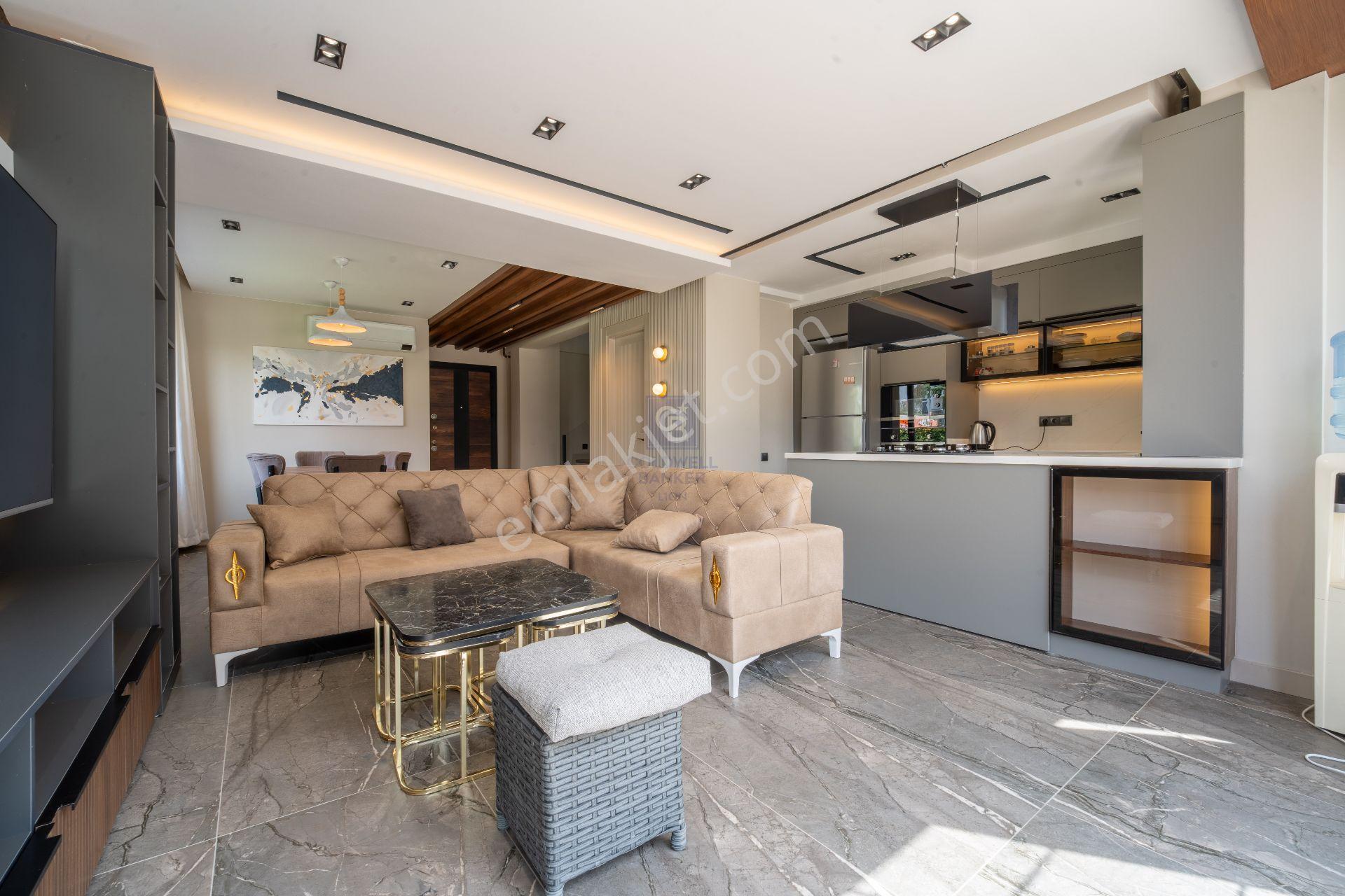 Kargıpınarı Sahile Yakın Eşyalı Kiralık 3+1 Tripleks Villa - Görsel 10