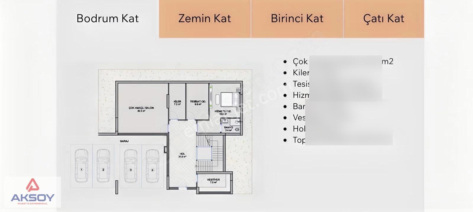 Beytepenin Kalbinde 8+1 Zevkinize Göre Döşeyebileceğiniz Villa - Görsel 32