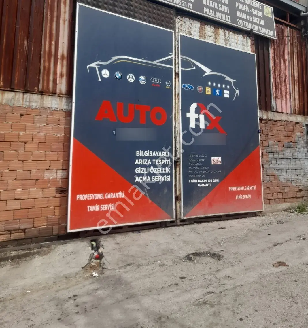 Karabağlar Sanayi İcerisinde 500 M2 Kare Elektrik Suyu Olan Her İşe Uyğun Kiralık Dükkan - Görsel 2
