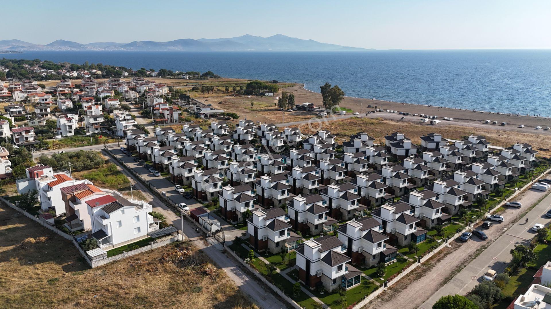 İzmir Dikili Salihler Deniz Manzaralı Havuzlu Satılık 4+1 Villa - Görsel 8