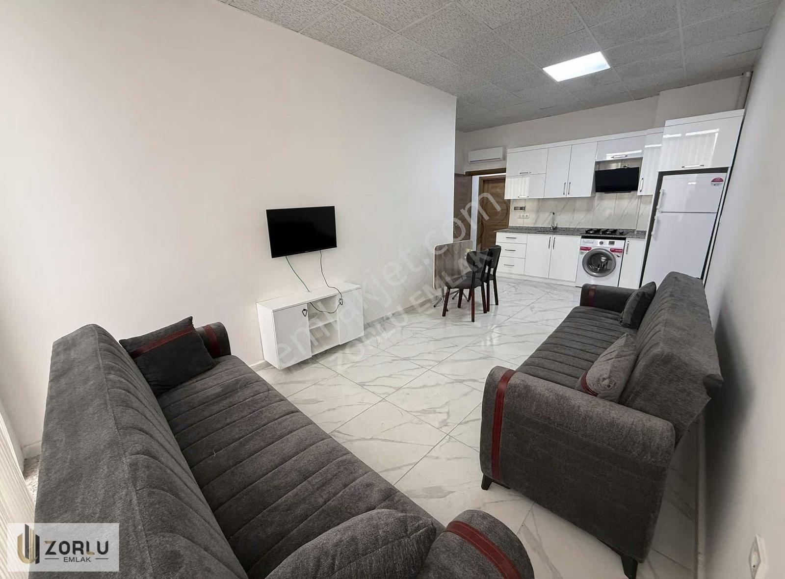 Şafak Mahallesinde Sıfır Eşyalı Asansörlü 1+1 Kiralık Daire - Görsel 13