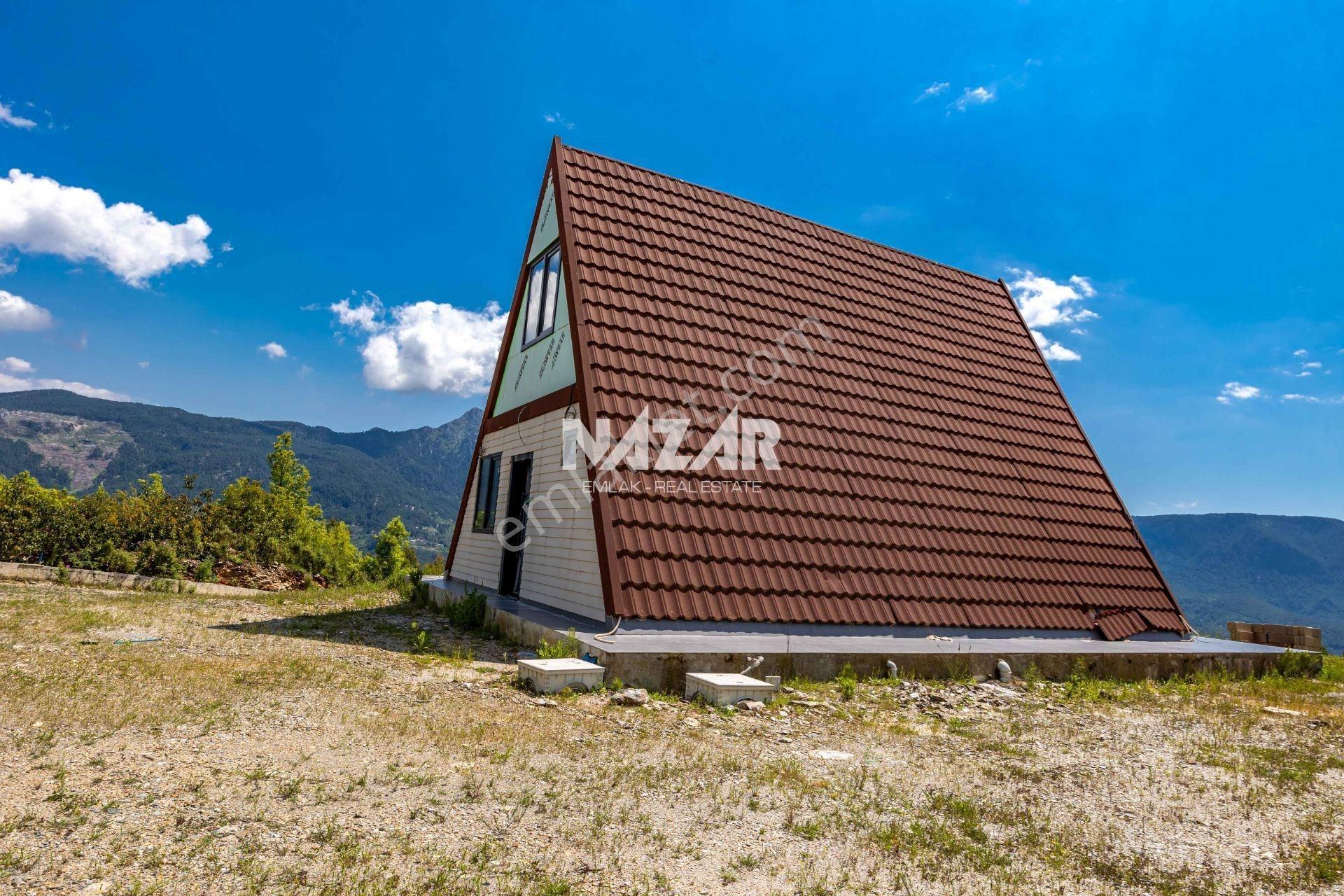 Alanya Üzümlü 1.490 M² Satılık Tarla 3+1 Havuzlu Villa / 1+1 Ev - Görsel 6