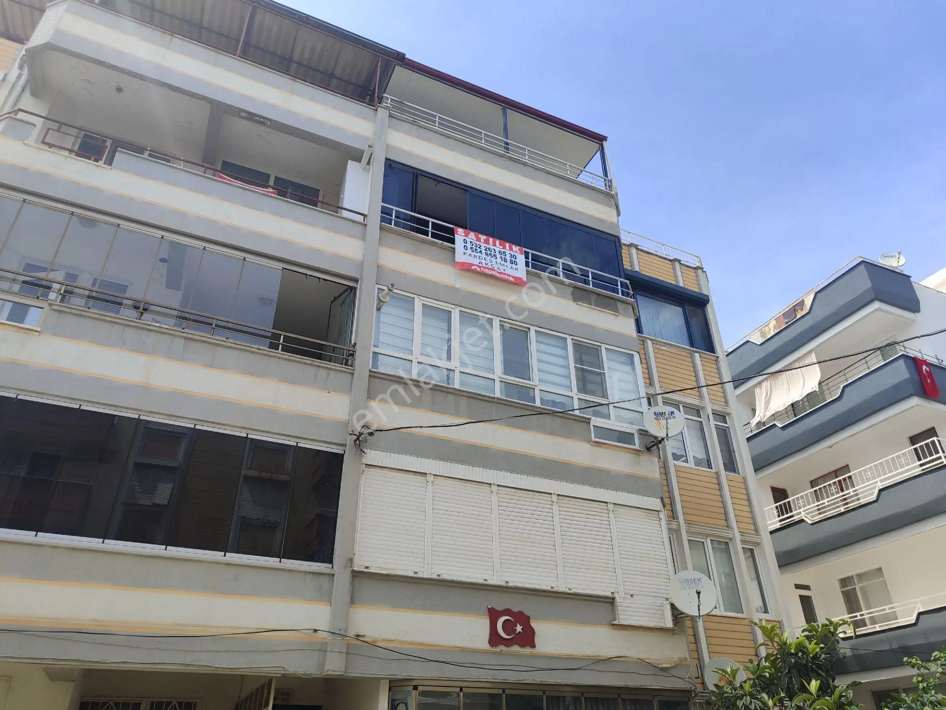 Kardeş'ten Kelepir - Akçay Sarıkız'da Denize 350 Mt. Masrafsız Geniş 4+1 Dubleks Daire