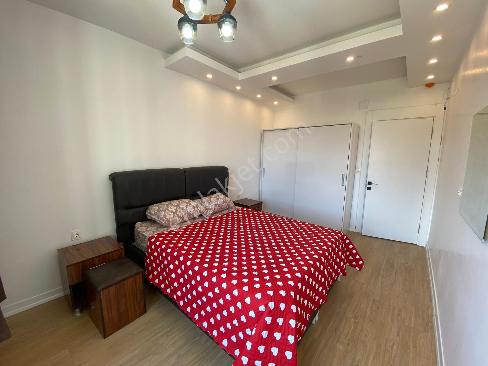 Kızkalesinde Satılık Havuzlu Eşyalı 1+1 Lüx Daire - Görsel 25