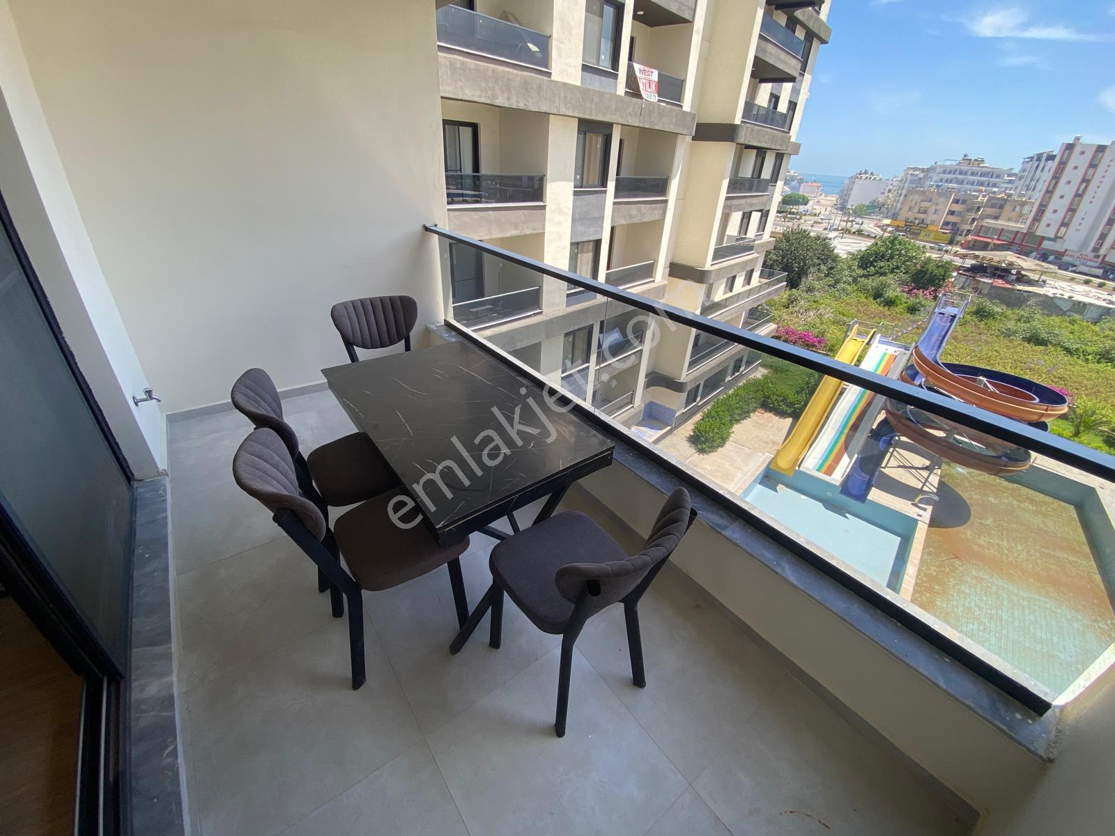Kızkalesinde Satılık Havuzlu Eşyalı 1+1 Lüx Daire - Görsel 11