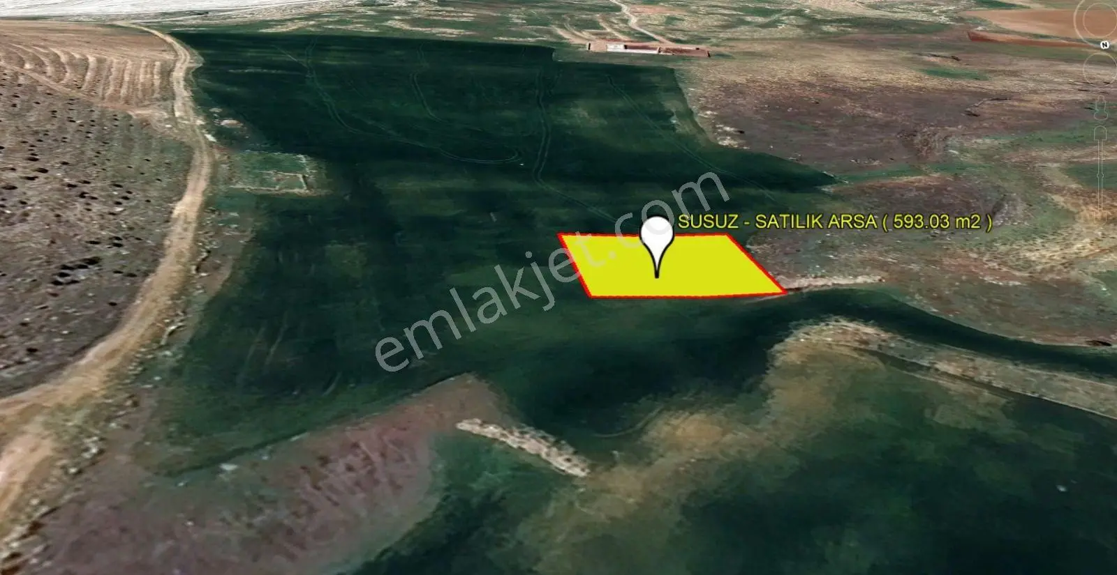 Afyon Susuzda Satılık Arsa