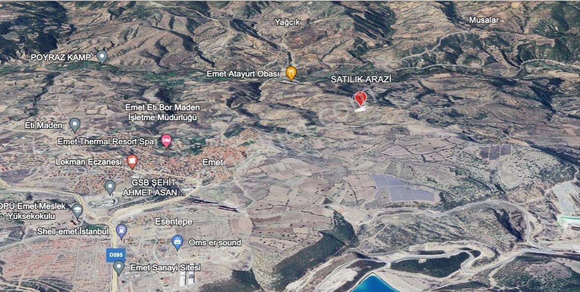 Kütahya Emet Dere Satılık Tarla Yatırmlık - Görsel 27