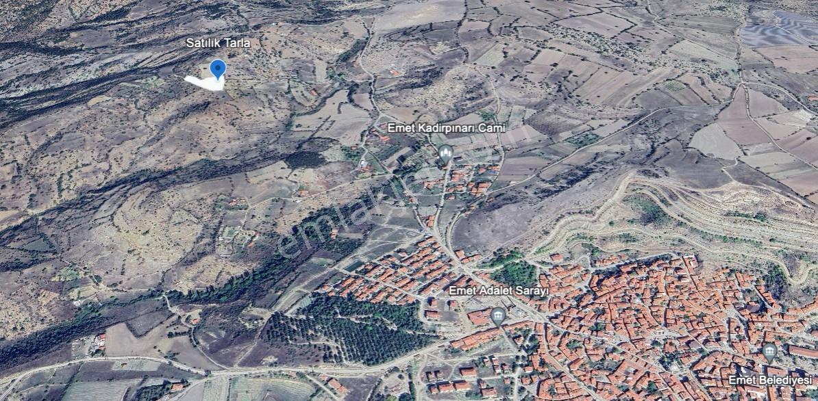 Kütahya Emet Dere Satılık Tarla Yatırmlık - Görsel 2