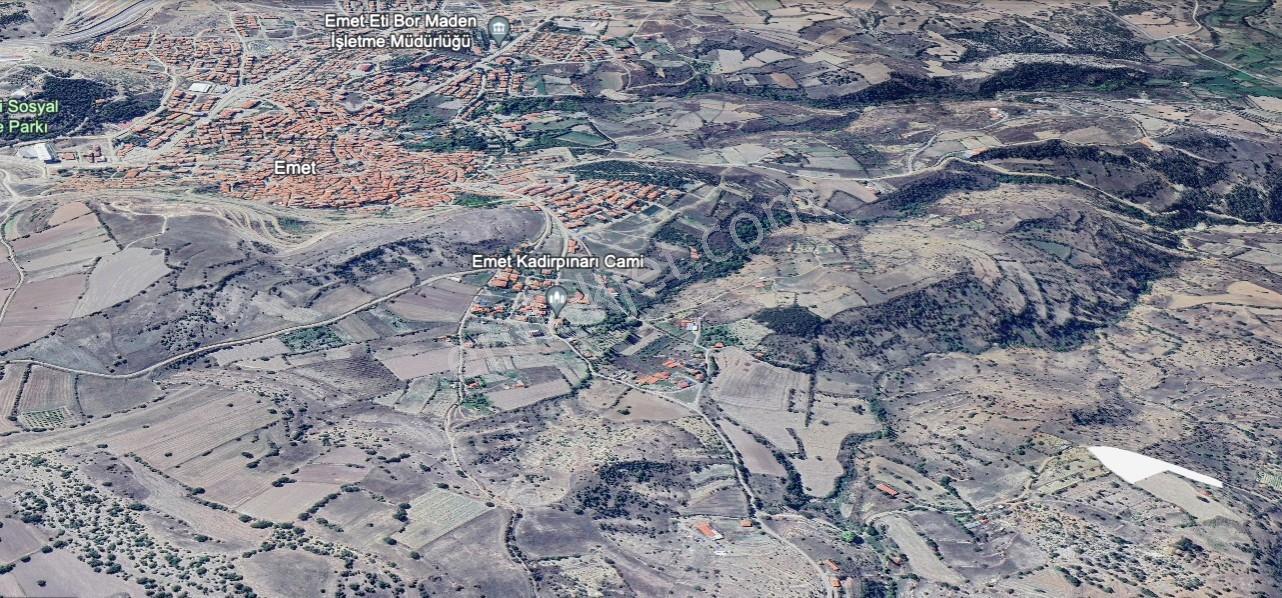 Kütahya Emet Dere Satılık Tarla Yatırmlık - Görsel 34