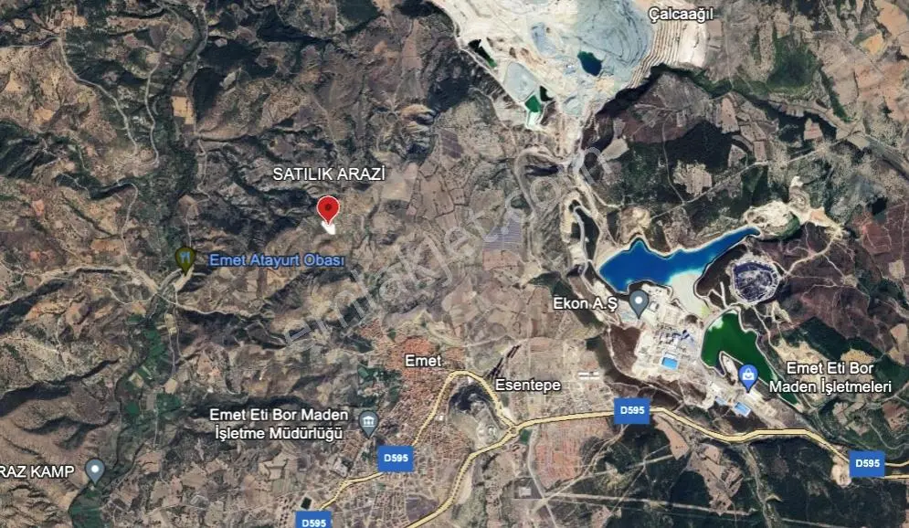 Kütahya Emet Dere Satılık Tarla Yatırmlık - Görsel 11