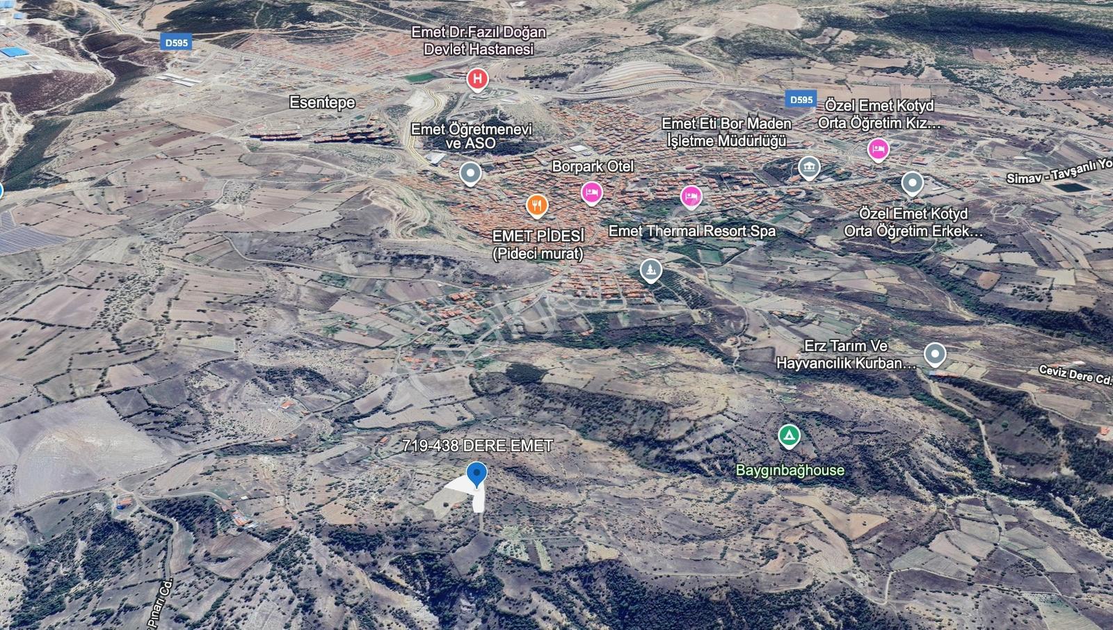 Kütahya Emet Dere Satılık Tarla Yatırmlık - Görsel 26
