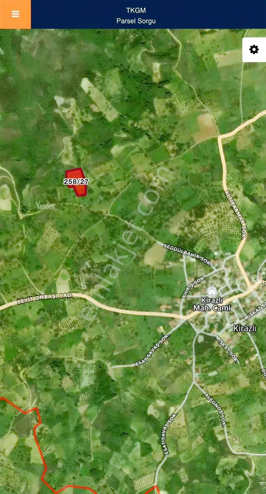 Şarköy/kirazlı Mah Satılık Tapulu Bağ Arsası - Görsel 8