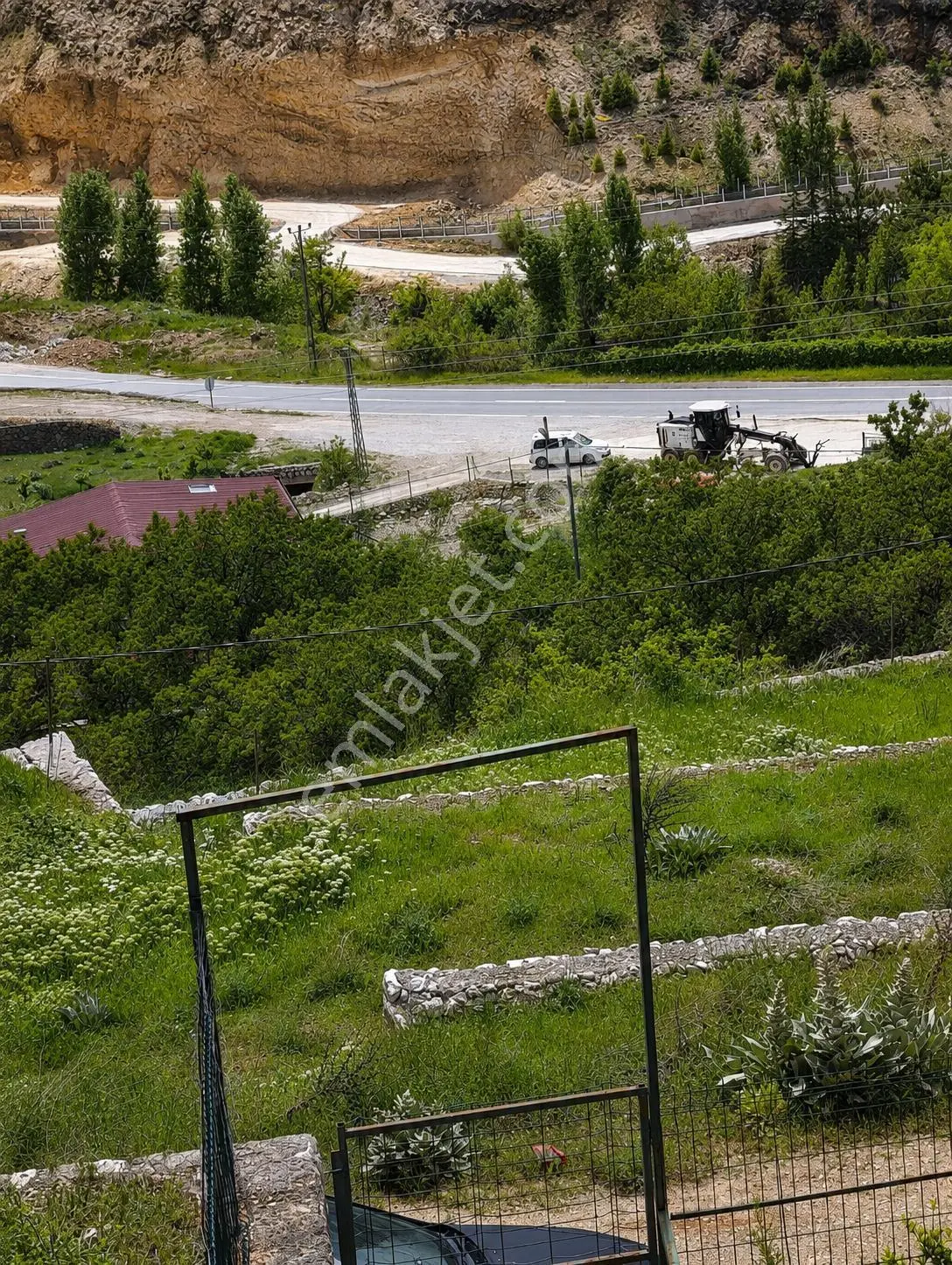 Gündüzbey Adıyaman Yolu Üstü 950 Metre Manzaralı Satılık Arsa - Görsel 3