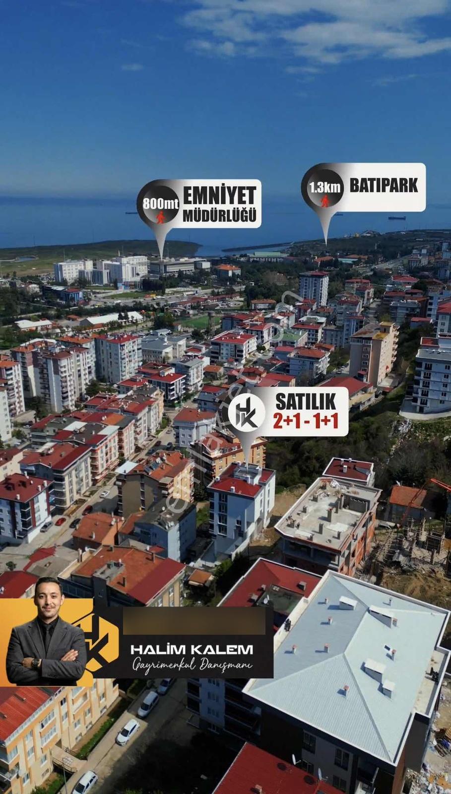 Deniz Manzaralı Cam Balkonlu Geniş Muhteşem Satılık 1+1 - Görsel 2
