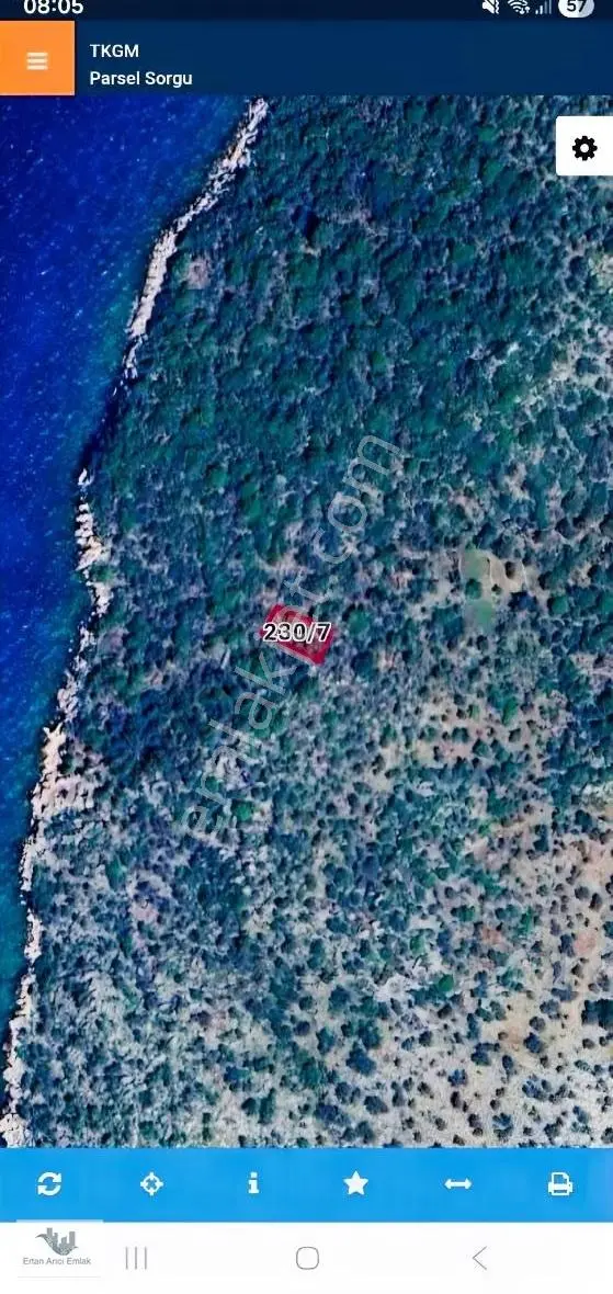 Kaş Kalkan Da Full Deniz Manzaralı Arsa...