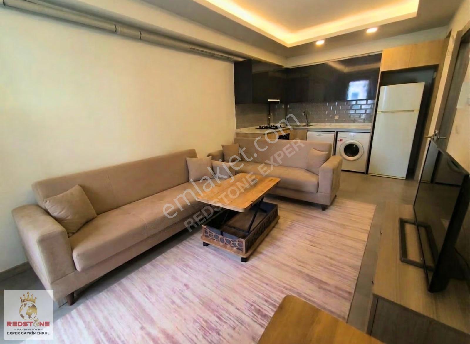 Çamlık1 Sitesinde Bahçe Kullanımlı Eşyalı 1+1 Satılık Daire - Görsel 8