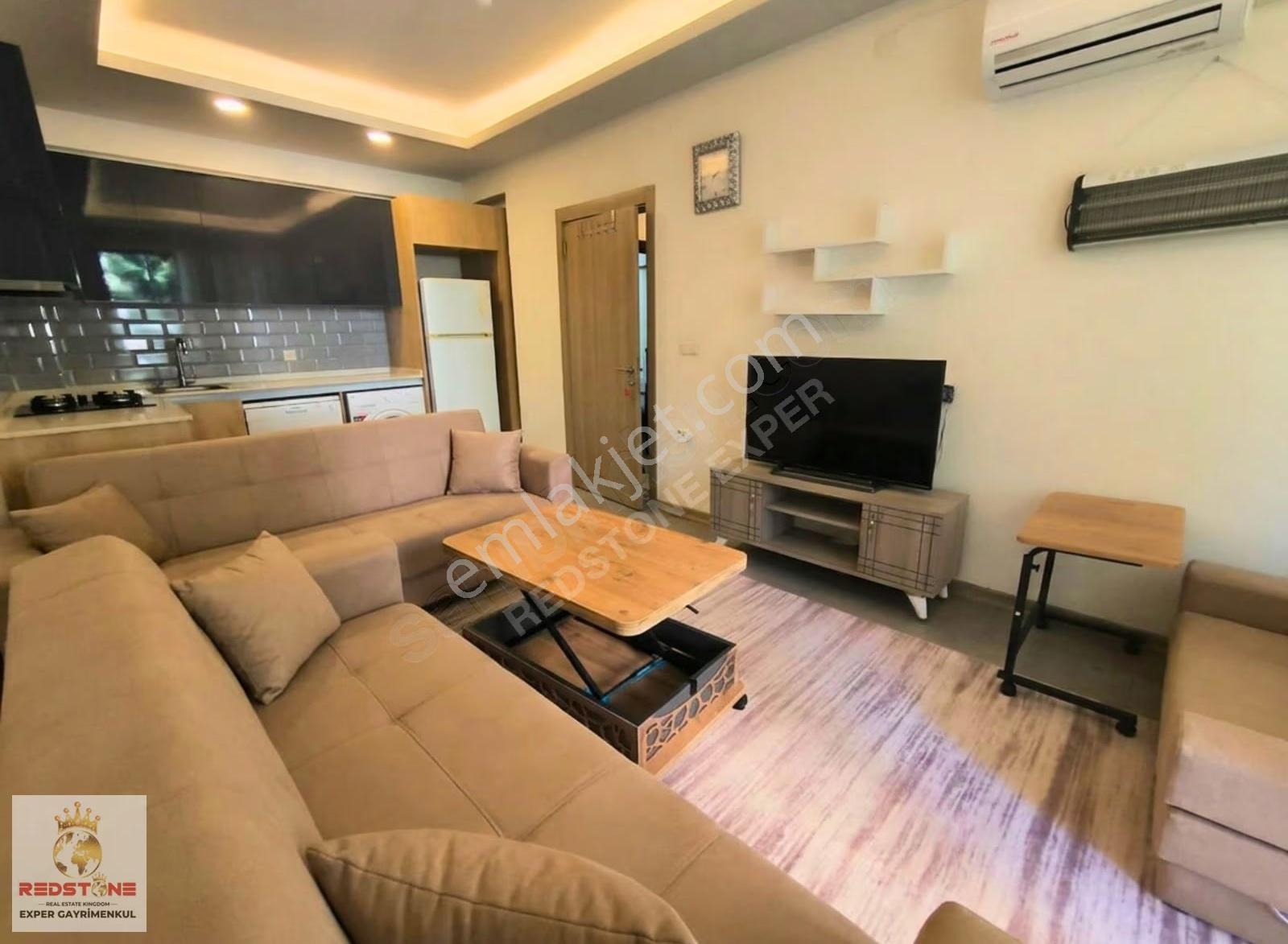 Çamlık1 Sitesinde Bahçe Kullanımlı Eşyalı 1+1 Satılık Daire - Görsel 10
