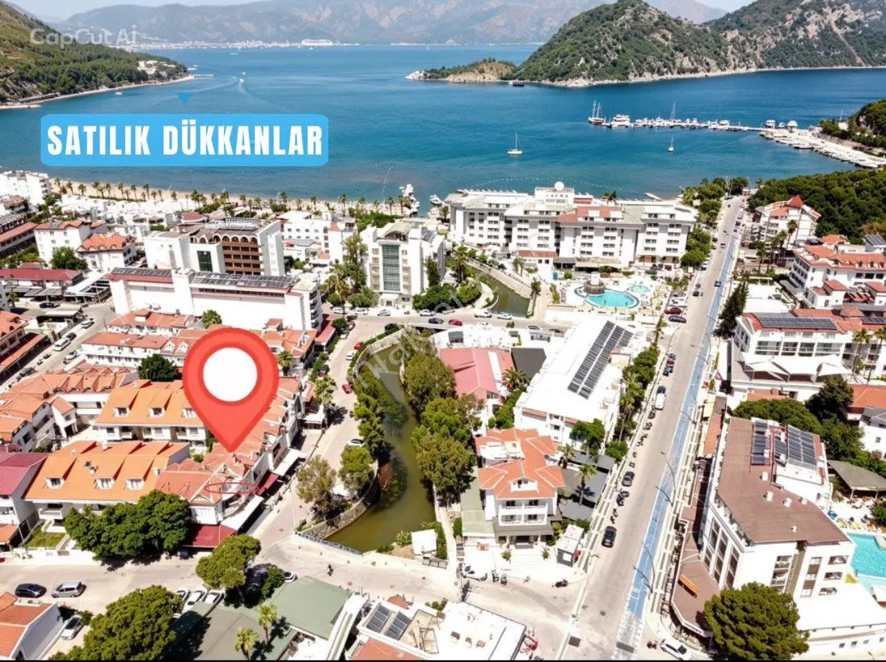 Marmaris İçmeler'de Satılık Fırsat 2 Tapu 2 Dükkan Deniz'e 200m
