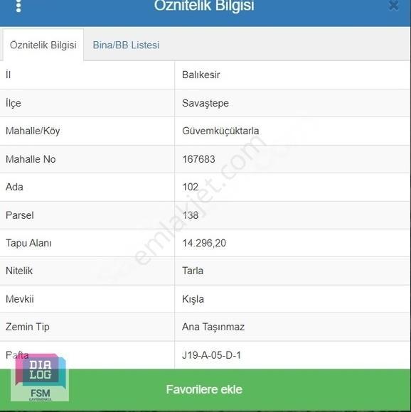 Dialogfsm Den Tek Tapu 14.296 M2 Köye Yakın Satılık Fırsat Arazi - Görsel 3