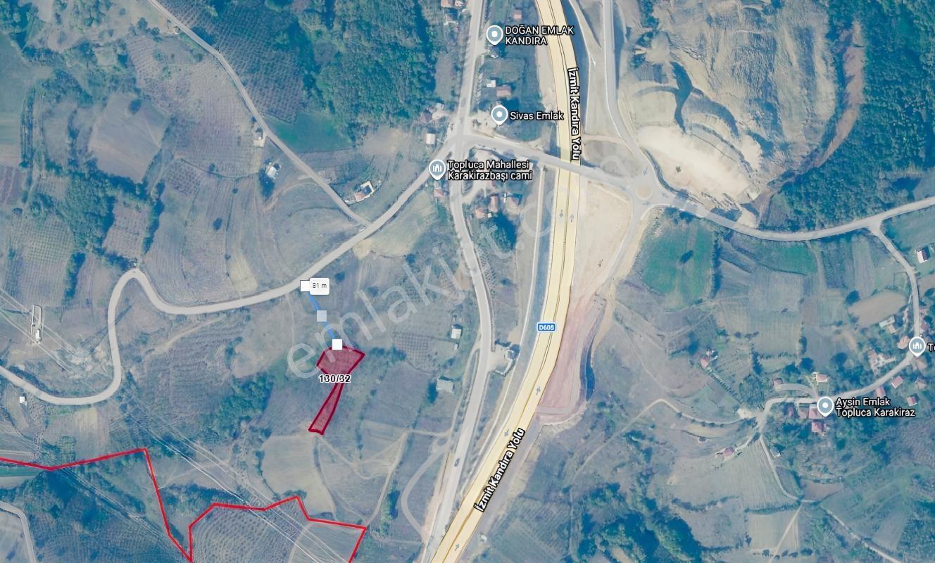 Kocaeli Kandıra Topluca Satılık 2431 M2 Değerli Arazi - Görsel 8