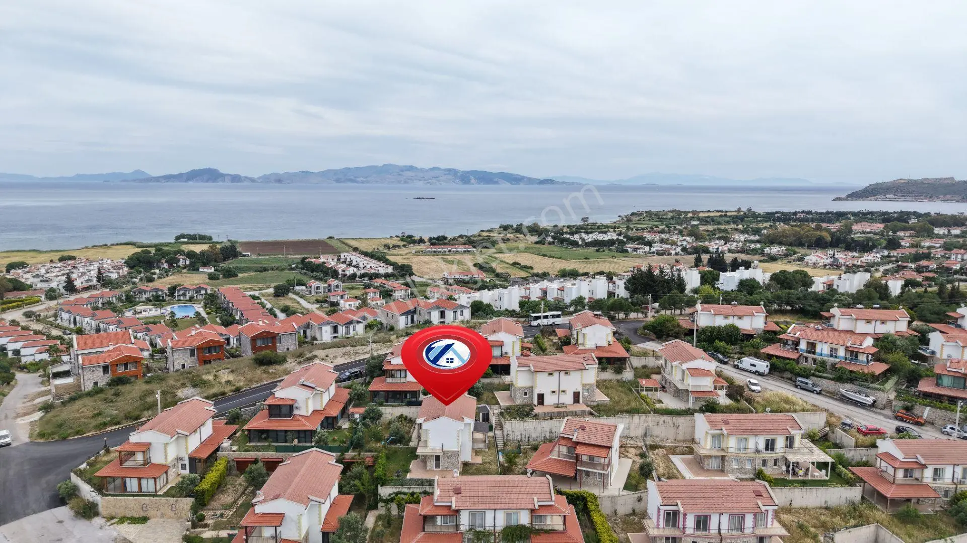 Datça Burgazda Satılık 2+1 Dubleks Bahçeli İkiz Villa - Görsel 9