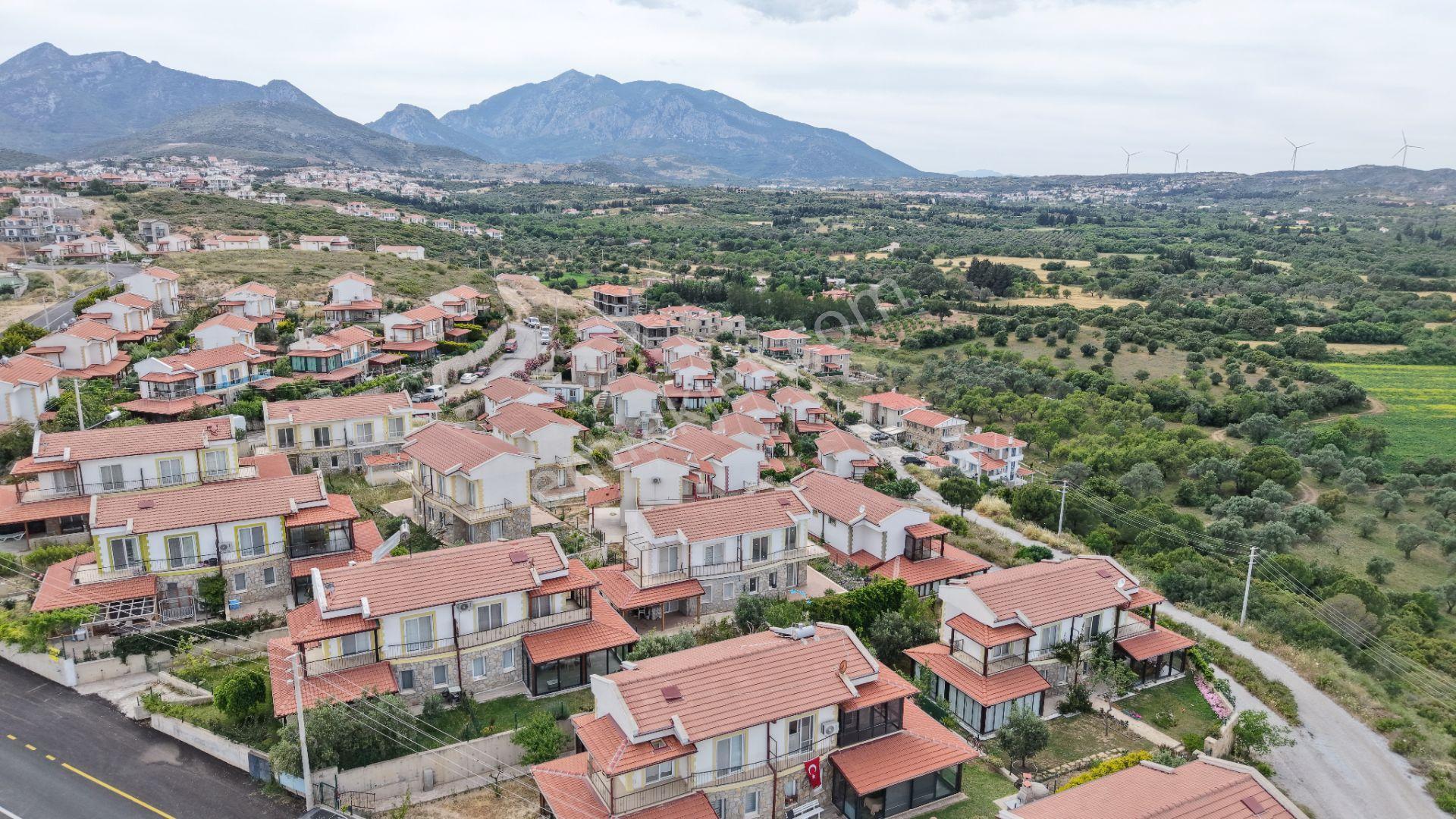 Datça Burgazda Satılık 2+1 Dubleks Bahçeli İkiz Villa - Görsel 13