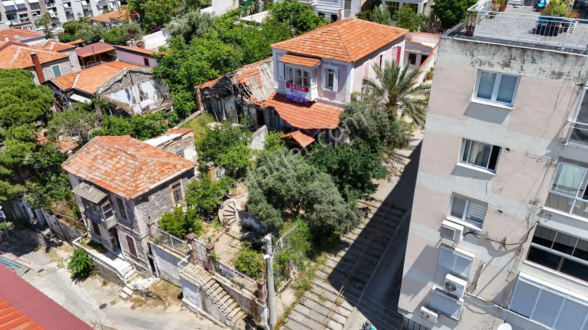 Bayraklı'da Muhteşem Deniz Manzaralı Satılık Tarihi Cumbalı Köşk - Görsel 3