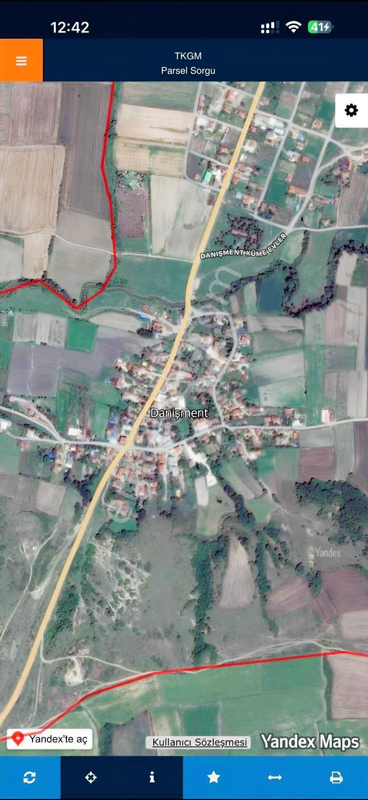 Edirne Uzunköprü Küçükdanışmentte 3.990 M² Müstakil Tarla - Görsel 4