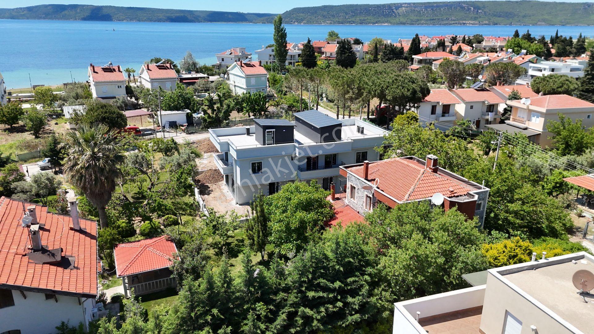 Çanakkale Dardanos’ta Boğaz Manzaralı Satılık 2+1 Villa - Görsel 10