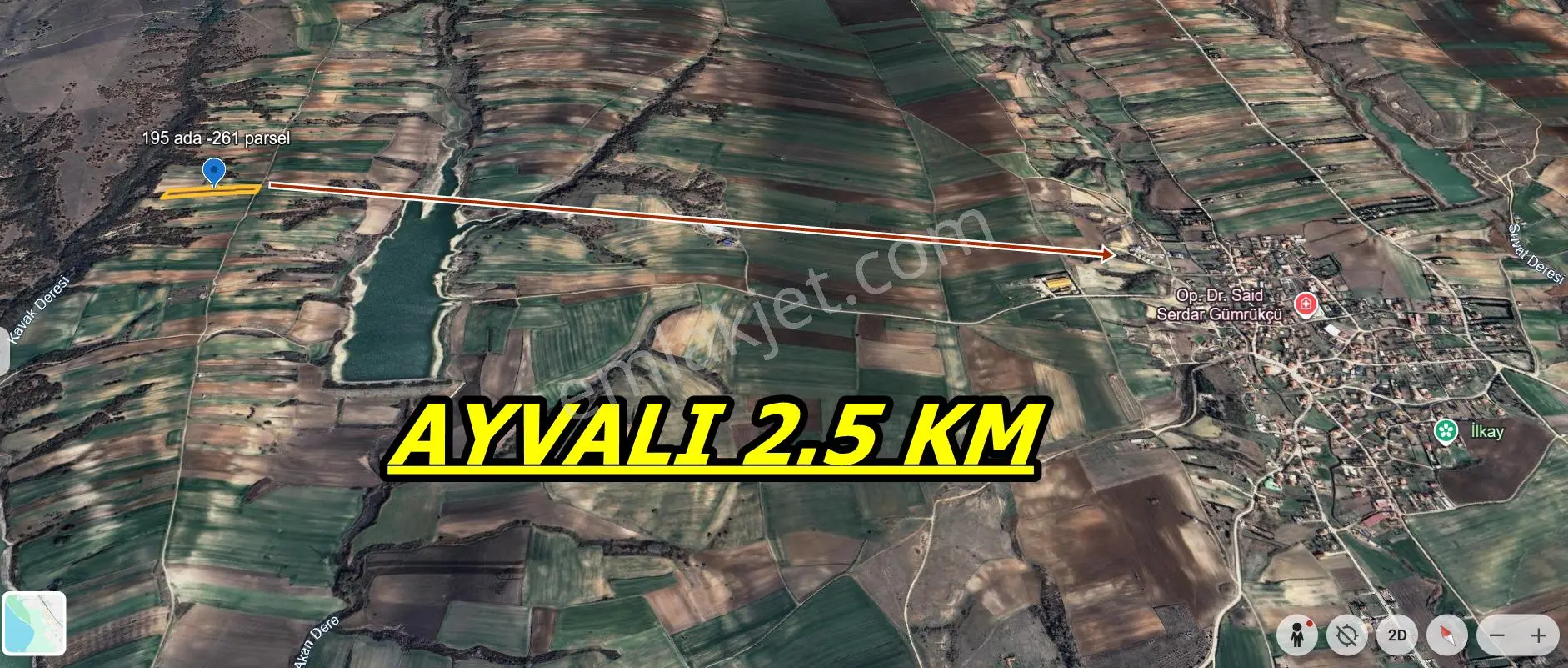 Kırıkköy Merkezinde 7 Dönüm Yatırımlık Tarla - Görsel 4
