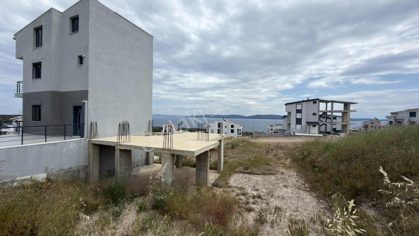 Kesintisiz Deniz Manzaralı Bodrum Katı Yapılmış Villa Arsası - Görsel 13