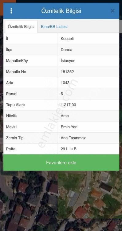 Deniz Manzaralı Satılık 1217m2 Arsa - Görsel 4