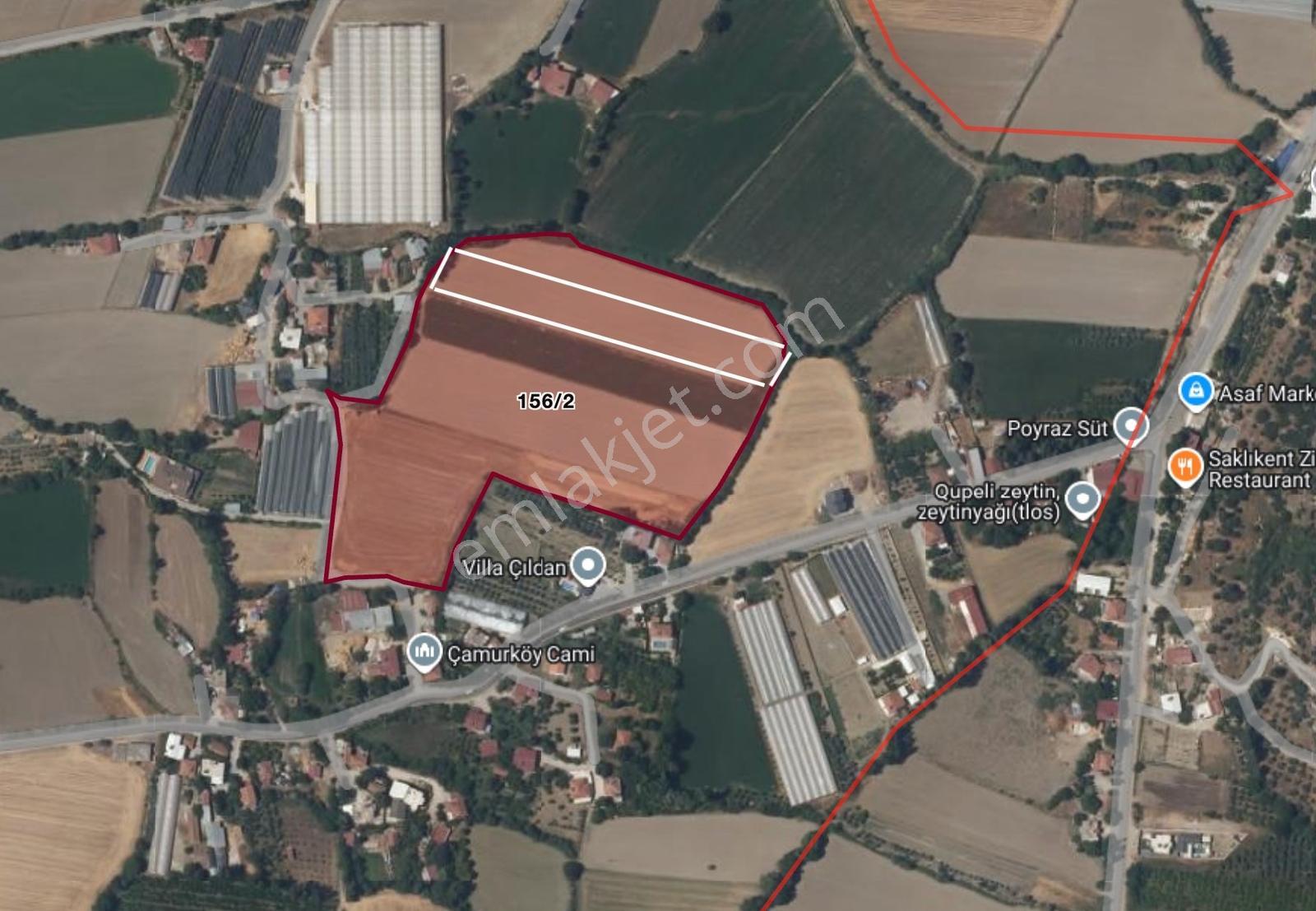 Seydikemer Çamurköyde Satılık 6.000 M² Tarla - Görsel 10