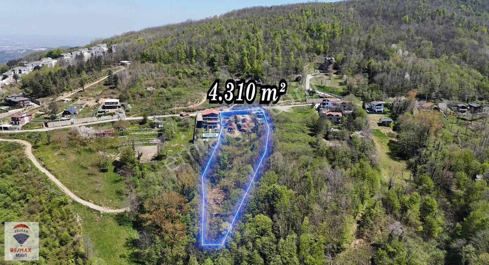 Remax Mavi'den Sapanca Balkaya'da 4310m2 Satılık İmarlı Arsa - Görsel 8