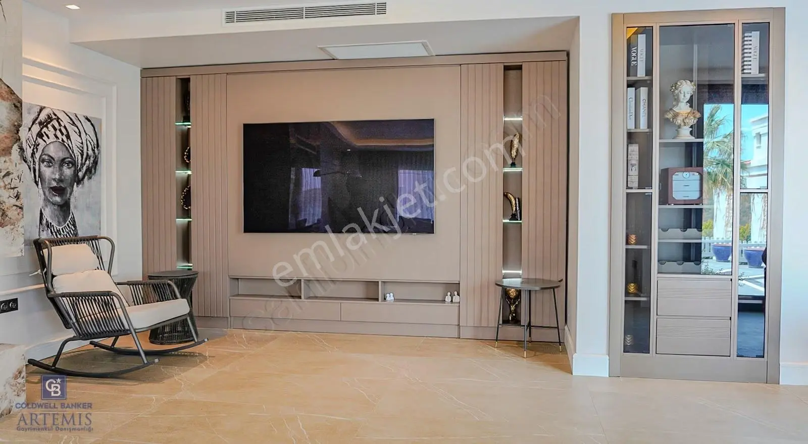 Bodrum Hebil Koyunda Özel Havuzlu Şömineli Lüks 6+2 Villa - Görsel 8
