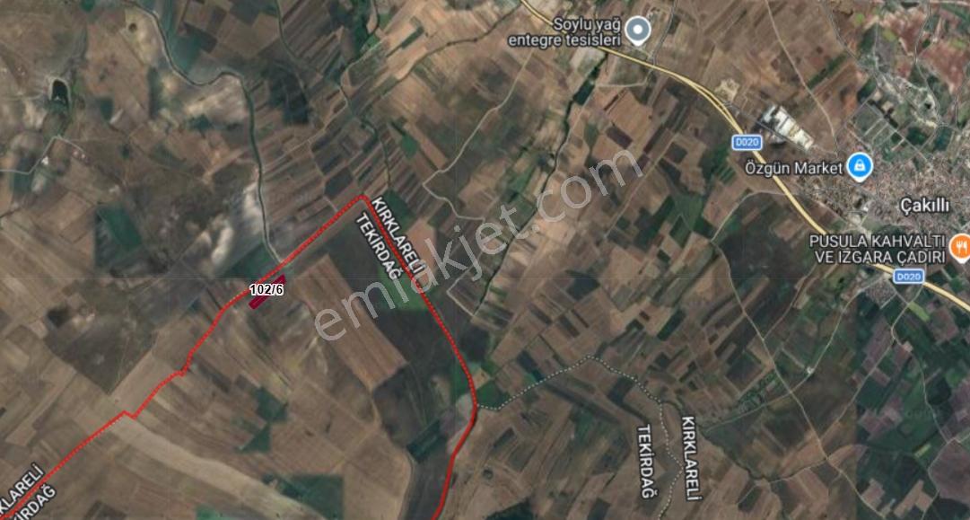 Tekirdağ Saray Karabürçek 3.972 M² Tarladan Hisse - Görsel 2