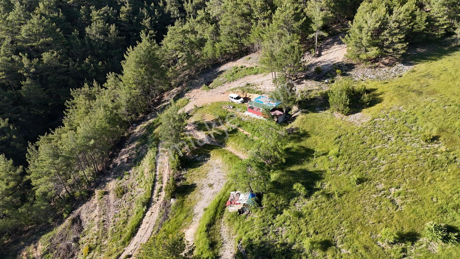 Muğla Akçaova'da İçinde Prefabrik Evi Olan Satılık Tarla - Görsel 6