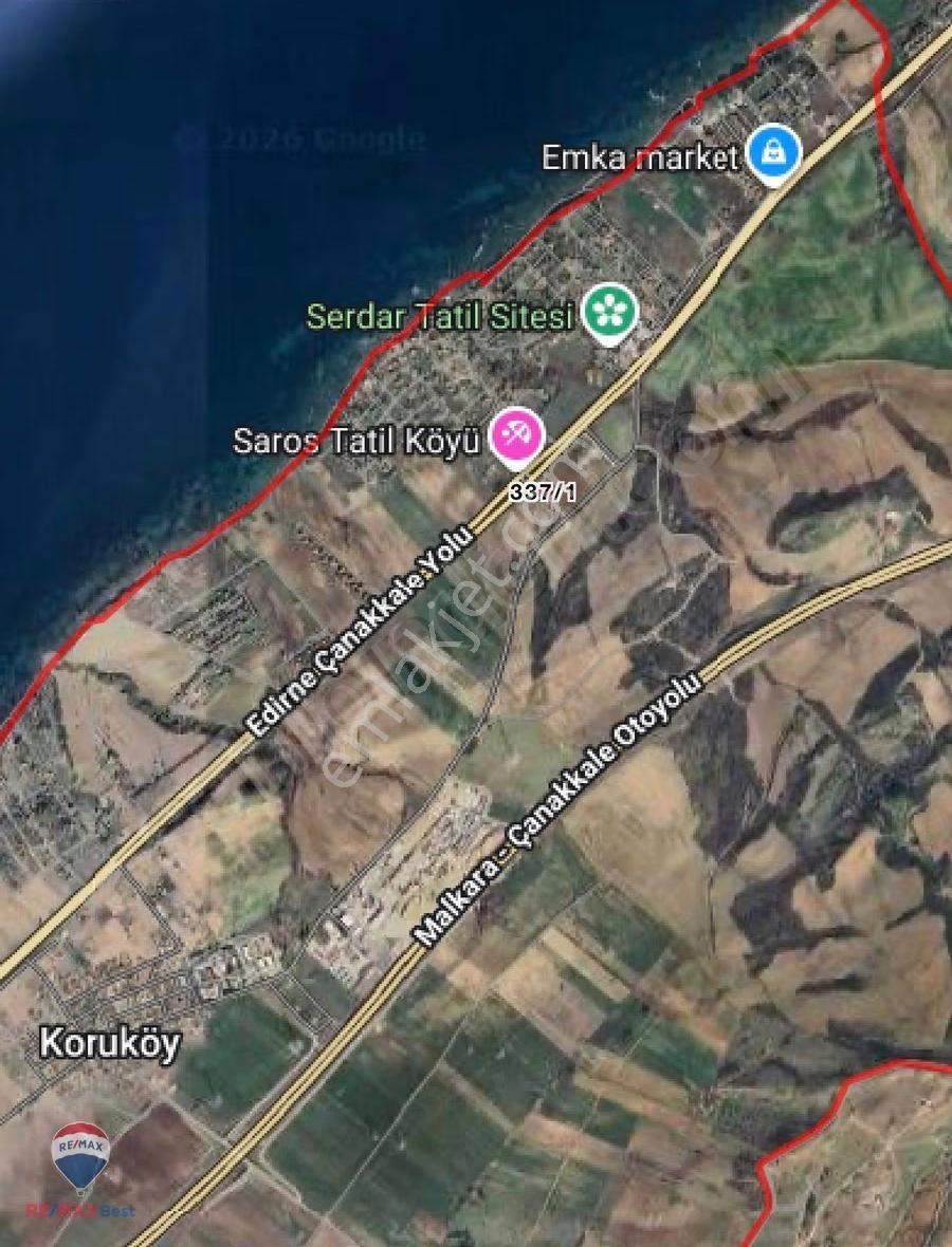 26 Çanakkale Gelibolu Kuruköyde Satılık Arsa - Görsel 7